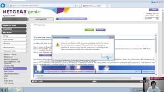 Netgear Nighthawk R7000 VPN Setup Demo