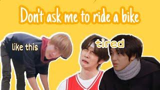 WHEN JENO GOES CYCLING... | Welcome to Jeno's Bike Traumatizing Club ‍️‍️