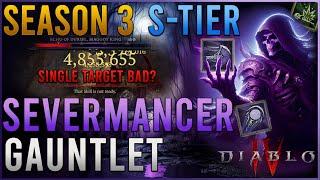 Diablo 4 Necromancer S-Tier Build - Season 3 Severmancer Necro Endgame Gauntlet