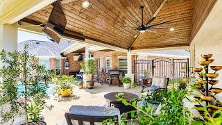 Katy Outdoor Living Space - Katy, Texas - Custom Patio