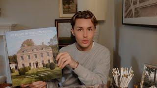  Softly Spoken ASMR | Leafing Through a Book on English Houses in the Cotswolds  Nicolas Fairford