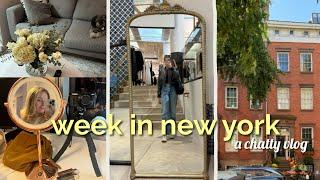 a week in my life in new york  chatty autumnal vlog