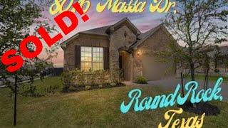 Listing in Round Rock, TX    8076 Massa Dr - SOLD!