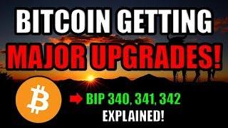 Great News! Bitcoin Is Getting 3 Major Upgrades!  [Schnorr, Taproot, Tapscript]