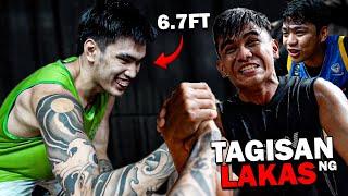 Hinamon ko si Kevin Quiambao sa Arm Wrestling! - Sino ang malakas?