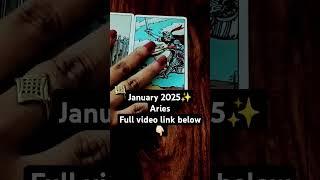 Aries| January month prediction | Hindi tarot card reading | @jyotithelightinsidetarot24  🪷