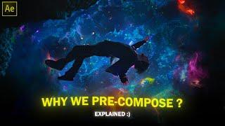 What is pre composition ;after effects