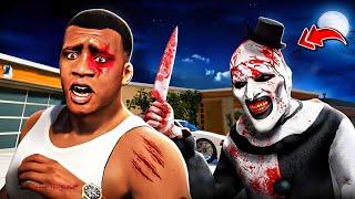 Franklin Becomes Art the Clown (Terrifier) in GTA 5