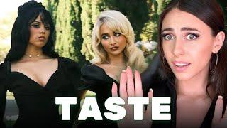 LANZI REACTS TO SABRINA CARPENTER - Taste (Official Video)