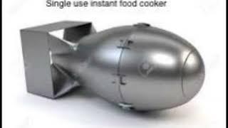 Single use instant food cooker