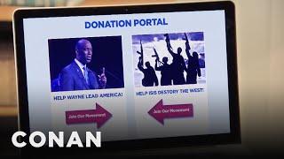 How Wayne Messam Raised $5 For His Presidential Campaign | CONAN on TBS