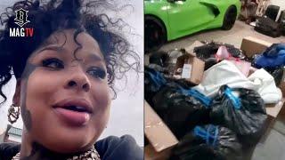 "It's NOT Funny" Chrisean Rock Reacts After Blueface Kicks Her Out Of His House! 