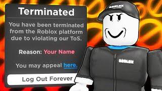 If You Have This Name, Roblox Is Banning You Soon...