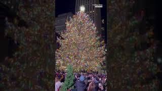 #Rockefeller Christmas Tree Lighting