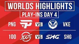 Worlds Highlights ALL GAMES Day 4 | Worlds Play-In Stage 2024