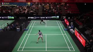 Match point - Qi Xuefei vs Imad Farooqui Samiya - WS, SF - Dutch Open 2023