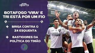 BOTAFOGO DÁ RESPOSTA E SONHO DO PALMEIRAS PELO TRI FICA MAIS LONGE; BRIGA PELA SÉRIE B ESQUENTA | G4