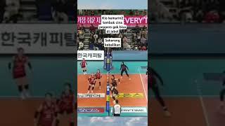 red spark vs ai peppers #mega #volleyball