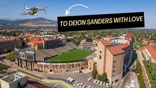 DEION SANDERS, WATCH THIS! CU Boulder's Folsom Field Drone Tour!