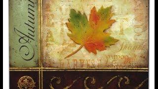 Autumn Leaf Tole and Decorative Painting by Patricia Rawlinson