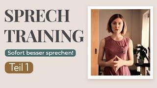 MEINE STIMM- UND SPRECHÜBUNGEN | Wie die Stimme besser klingt - SPRECHÜBUNG - Die Atmung - Teil 1