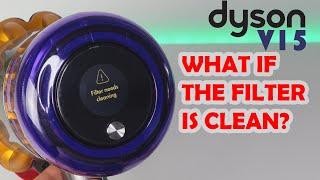 Dyson V15 - Filter Needs Cleaning Error - PCB repair