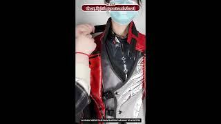 [Tutorial] 【Size S-2XL】DokiDoki-SR Game Genshin Impact Cosplay Diluc Costume Red Dead of Night