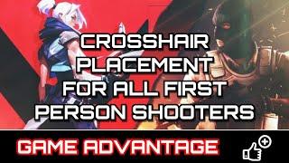 Crosshair Placement for all FPS games CSGO, Valorant, Call of Duty, Warzone ALL