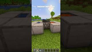 Minecraft Cobblestone Farm #shorts