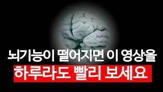 기억력 좋아지고 치매예방되는 뇌 건강 관리법