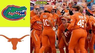 Texas Longhorns vs Florida Gators Full Game| May 29,2025 | College Softball  World Series Today