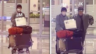 bts news today! Suddenly at the airport,Jimin and Jungkook make bighit panic, what's wrong?