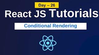 conditional rendering in react | react js  tutorials in telugu | react js