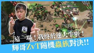 【星海爭霸2】輝哥隨機ZvT對決，我終於速大牛啦！｜Hui