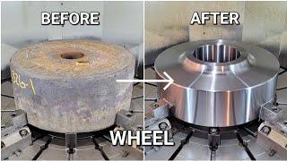 Wheel | CNC VTL | Heavy Machining