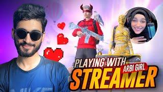 Playing with Arbi Girl Streamer| I took her Revenge  | FalinStar Gaming | PUBG MOBILE |