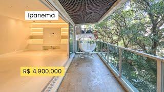 IPANEMA, APARTAMENTO COM VARANDÃO, 4 SUÍTES COM LINDA VISTA PARA A COPA DAS ÁRVORES À VENDA