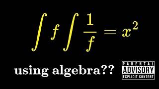 Unusual way to solve an integral equation