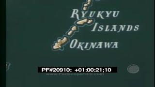 OKINAWA - INVASION OF THE RYUKYU ISLANDS 1945 WWII COMBAT FILM IN COLOR 20910