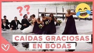 Las Mejores Caídas en BODAS 