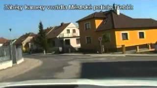 Městská policie Třebíč - motorkář