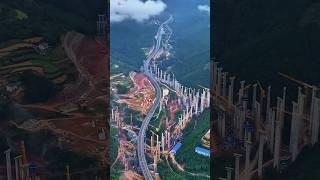 MEGA BRIDGE CONSTRUCTION 2025 || ZHOUJIAHE INTERCHANGE EXPRESS WAY #travel #construction #bridge