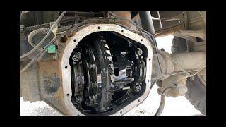 11-16 Ford Superduty Axle Oil Change | Front & Rear Diff | f-250 f-350 | 10.5 Sterling | How to |