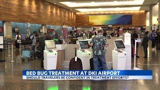 Deep cleaning treatments continue at the Daniel K. Inouye International Airport