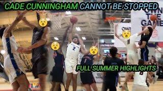 Cade Cunningham Is The MOST DOMINANT Guard In The COUNTRY! Full Summer Highlights!