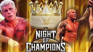 Will Randy Orton win King of The Ring! Randy Orton def. Cody Rhodes | Night of Champions Prediction