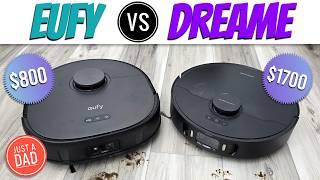 Eufy X10 Pro Omni vs Dreame X30 Ultra Self-Emptying Vacuuming & Mopping Robot COMPARISON