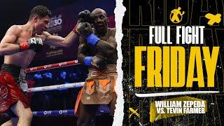Full Fight | William Zepeda vs. Tevin Farmer! Let's run it back!