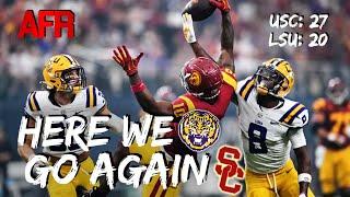 REACTION: USC 27, LSU 20 | WHAT WENT WRONG FOR TIGERS?