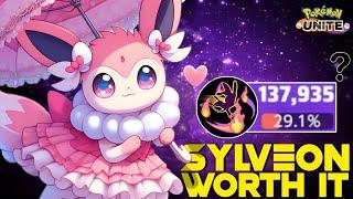 SYLVEON STILL LOOKS INSANELY GREAT WITH THIS MAX DAMAGE BUILD  | POKEMON UNITE